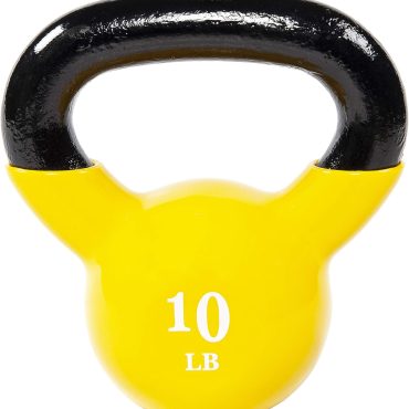 All-Purpose Color Vinyl Coated Kettlebell, 5-50 Pounds